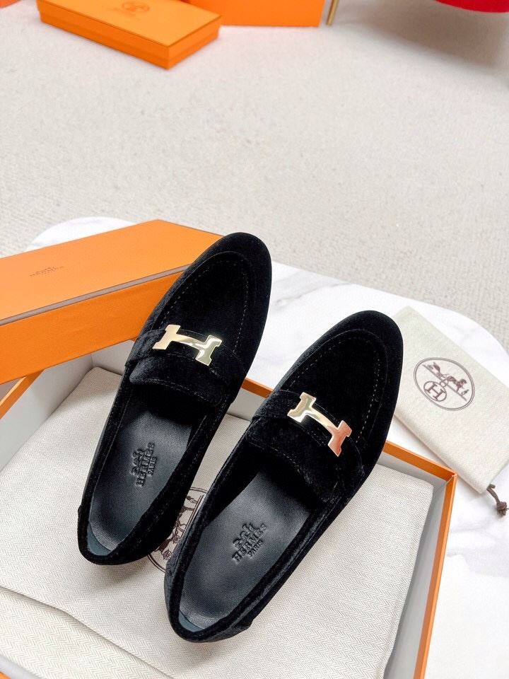 Hermes Leather Shoes